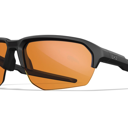 Wiley X Jakl - 3 Lens (Smoke Grey + Clear + Orange)) | Matte Black Frame