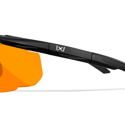 Wiley X Saber Advanced -  3 Lens (Smoke Grey + Clear + Orange) | Matte Black Frame
