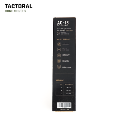 Tactoral AC-15 Tactical Duty Belt
