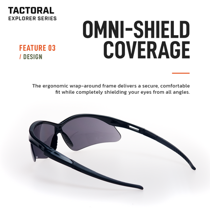 Tactoral Omni-Shield Protective Eyewear Safety Glasses