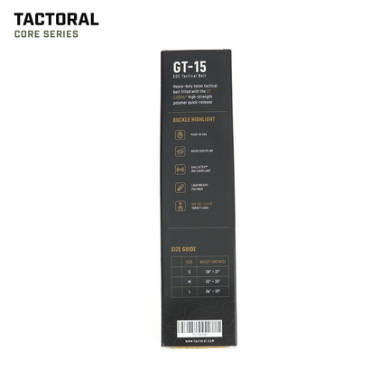 Tactoral GT-15 Tactical Duty Belt
