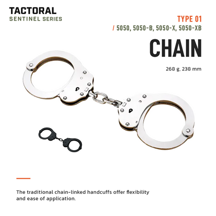 Tactoral Double-Lock Duty Handcuffs