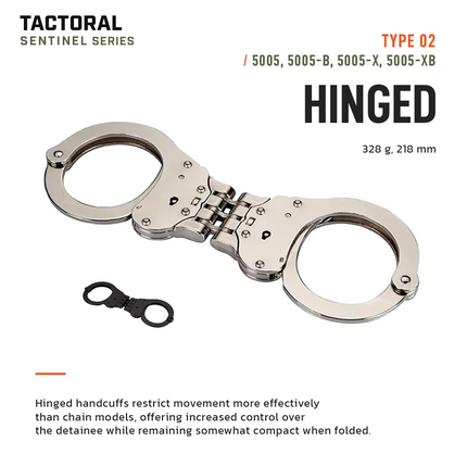 Tactoral Double-Lock Duty Handcuffs