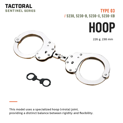 Tactoral Double-Lock Duty Handcuffs