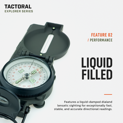 Tactoral Lensatic Military Compass