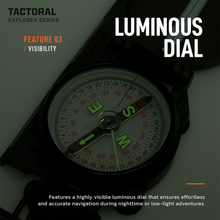 Tactoral Lensatic Military Compass