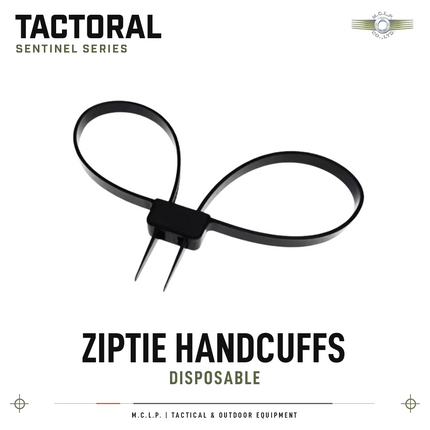 Tactoral Disposable Zip-Tie Tactical Handcuffs